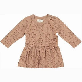 Picture Perfect Layered Design GRO Terracotta Baby Dress Bell
