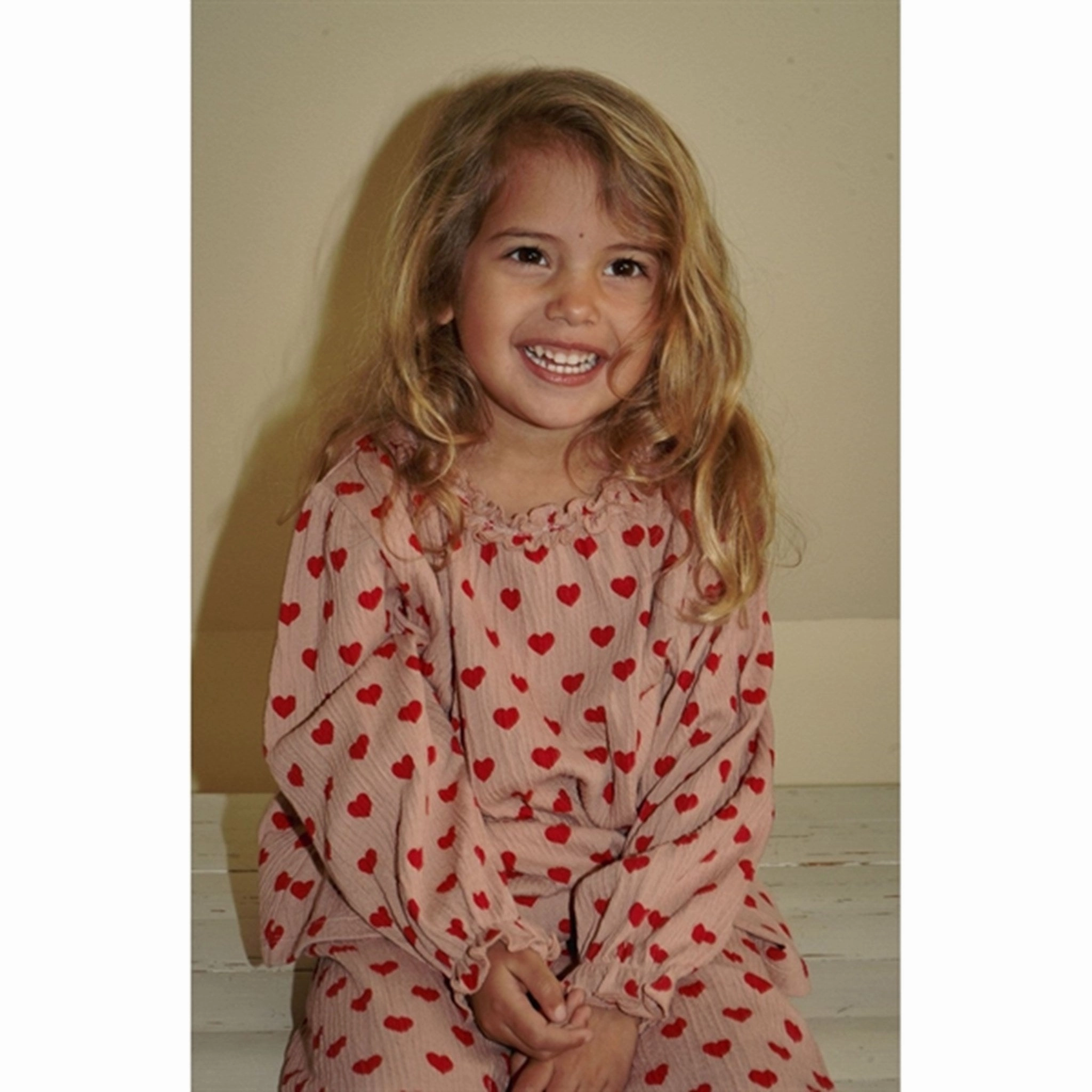 Konges Sl?jd Coeur Mahogany Chleo Blouse Multi Pocket Utility Waffle Weave