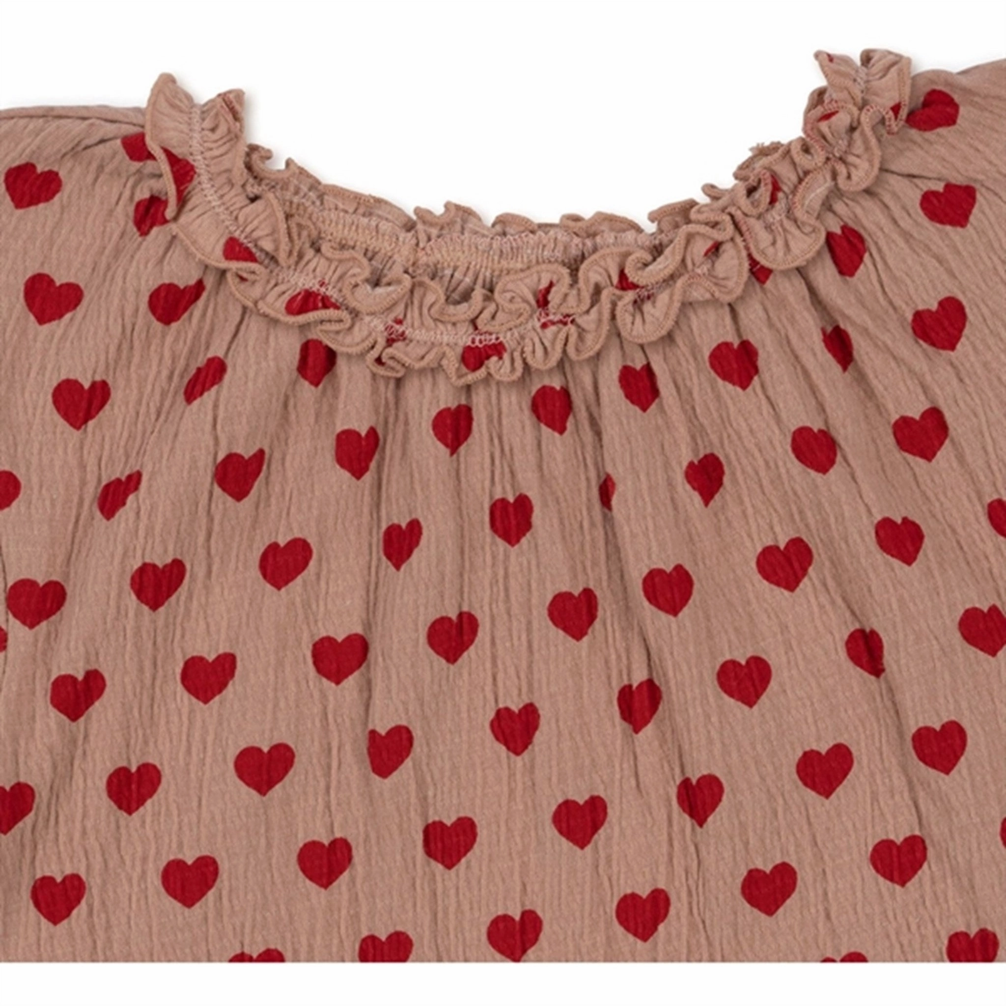 formal dinner Wrinkle Resistant Material Konges Sl?jd Coeur Mahogany Chleo Blouse