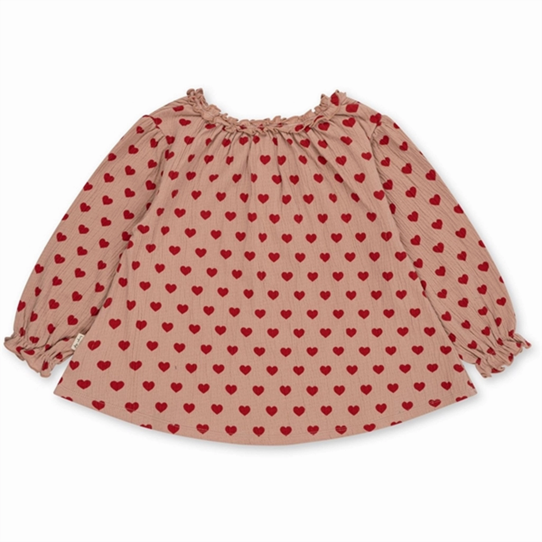 Konges Sl?jd Coeur Mahogany Chleo Blouse Geometric Shape