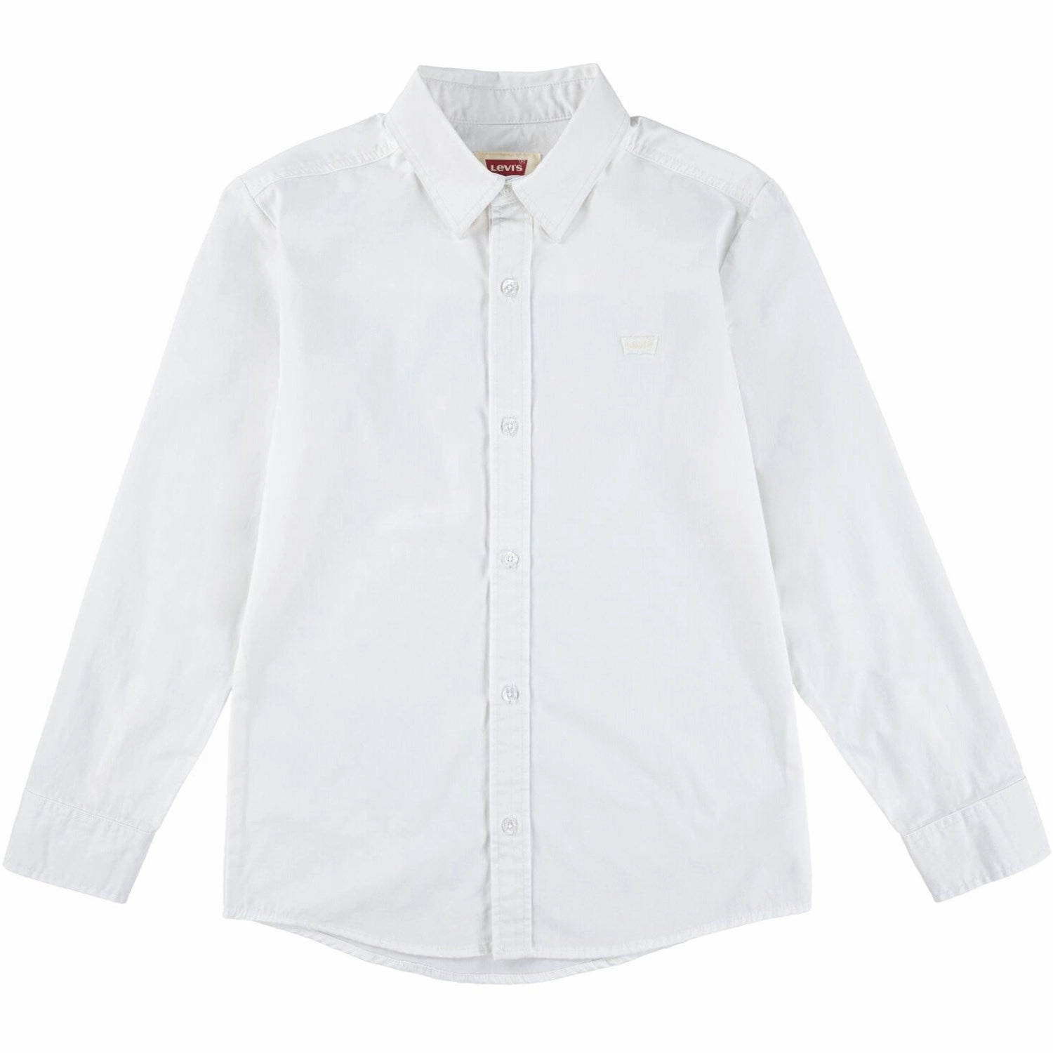 Levi's Bright White Battery Housemark Shirt Flexible Movement All-Purpose Wear