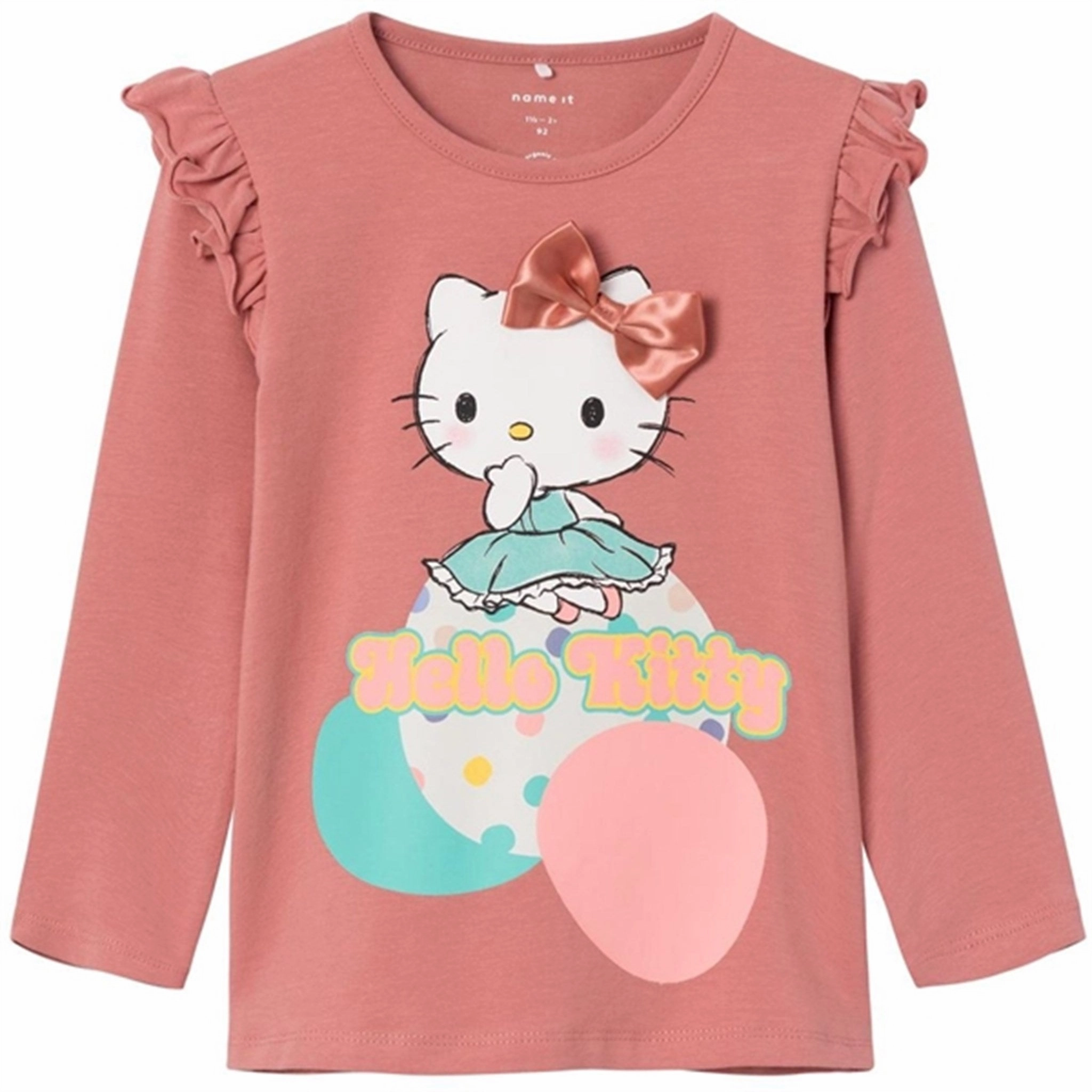 High-End Fabric Name it Ash Rose Janice Hello Kitty Blouse