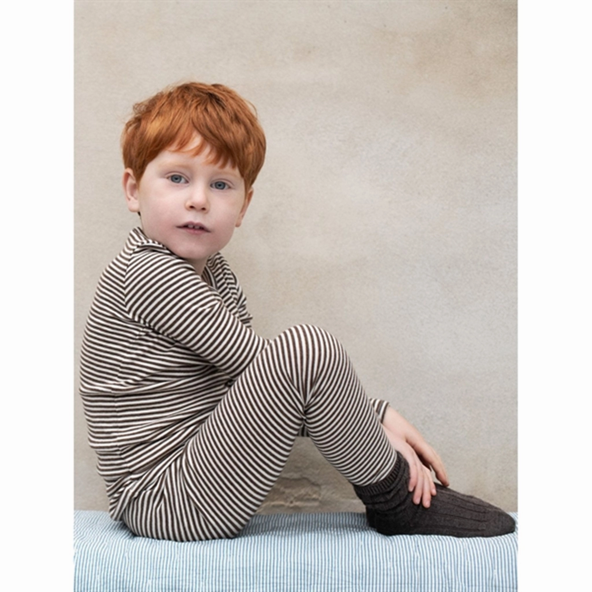 Statement Maker Standalone Option Serendipity Chestnut/Offwhite Slim Blouse Stripe