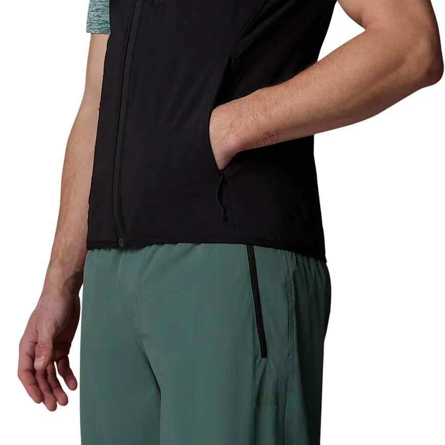 Tie Lightweight Outerwear The North Face Gilet da uomo traspirante, antivento, idrorepellente Nimble NF0A8CD7JK31 nero