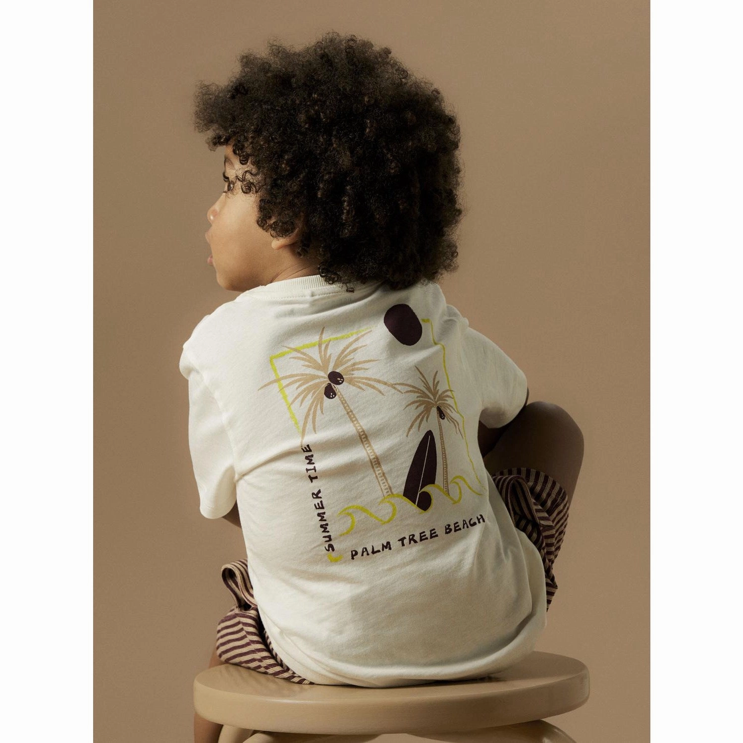 oversized but not shapeless Name It Cloud Dancer Nmmhelix Ss Nreg Top