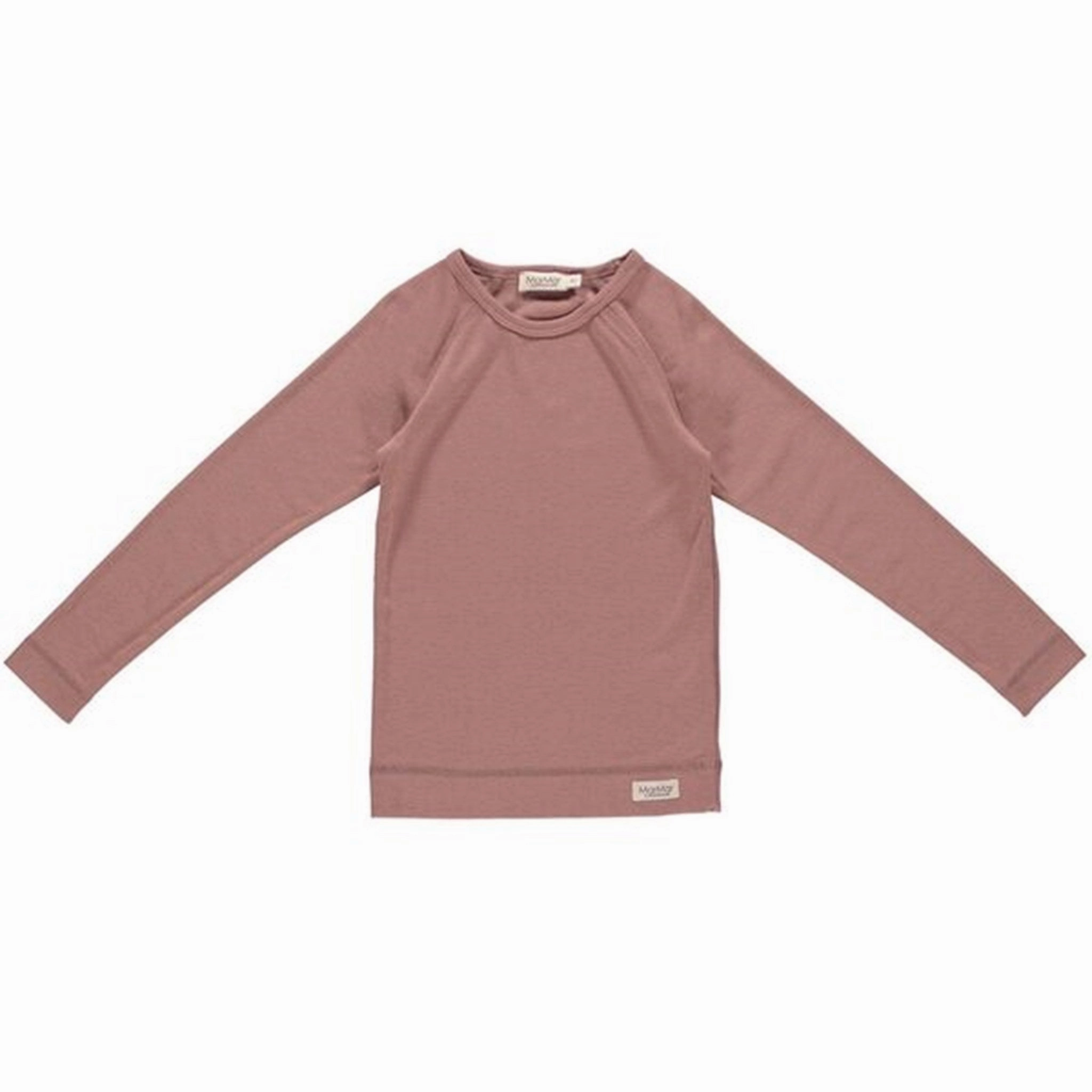MarMar Rose Blush Baselayer Tee LS Reinforced Collar Minimalist Design