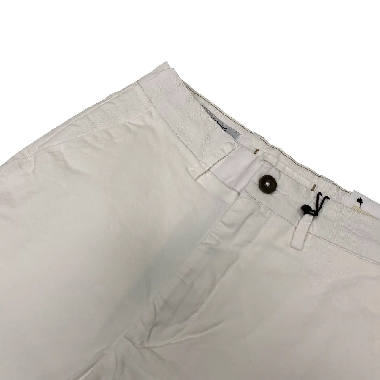 Hamaki-Ho bermuda da uomo PB1757H bianco Relaxed Design Tailored Design