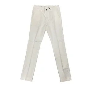 Active Fit Gusseted Crotch Hamaki-Ho pantalone casual da uomo PSE1744H bianco