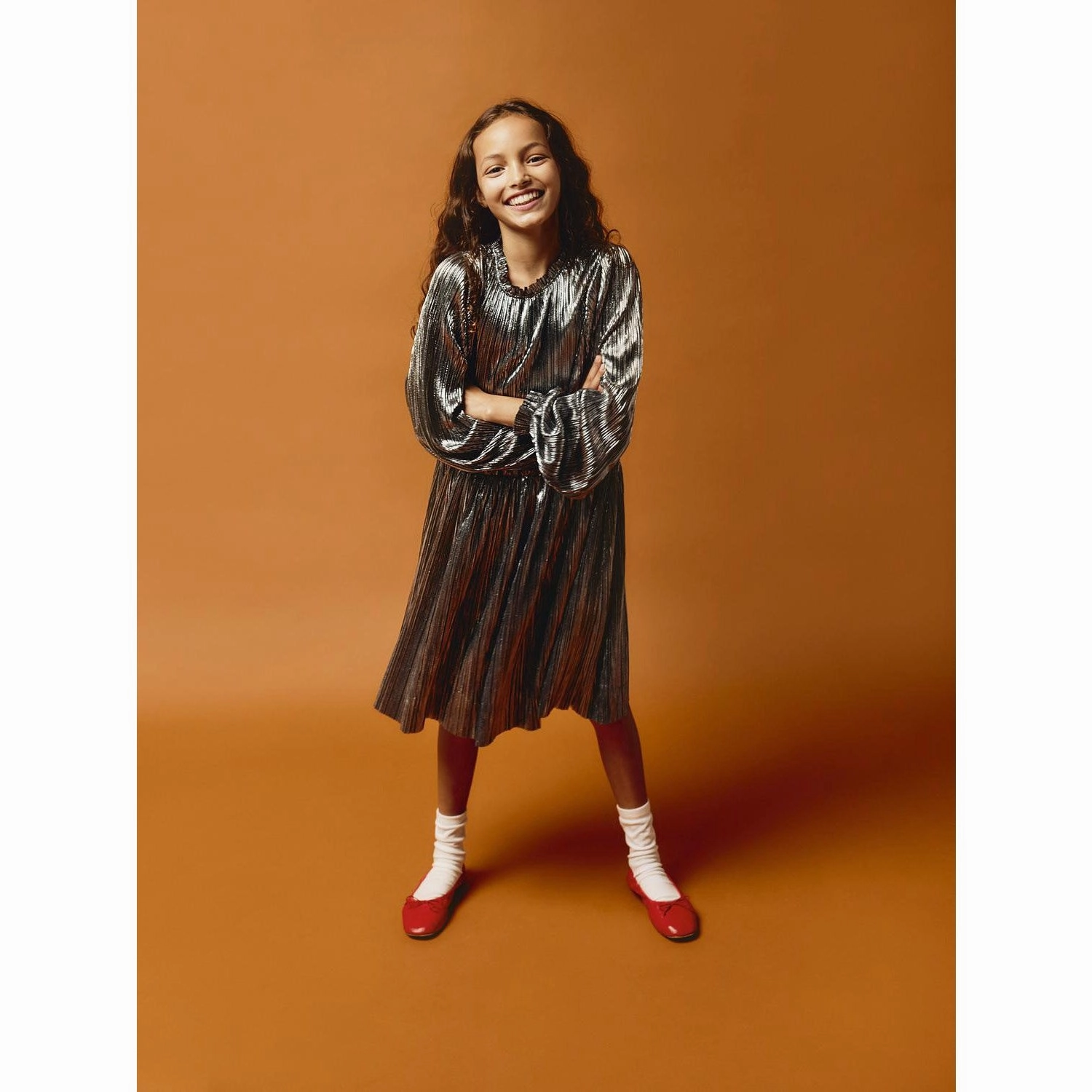 Resort-Wear Name It Silver Colour Ritallica Dress