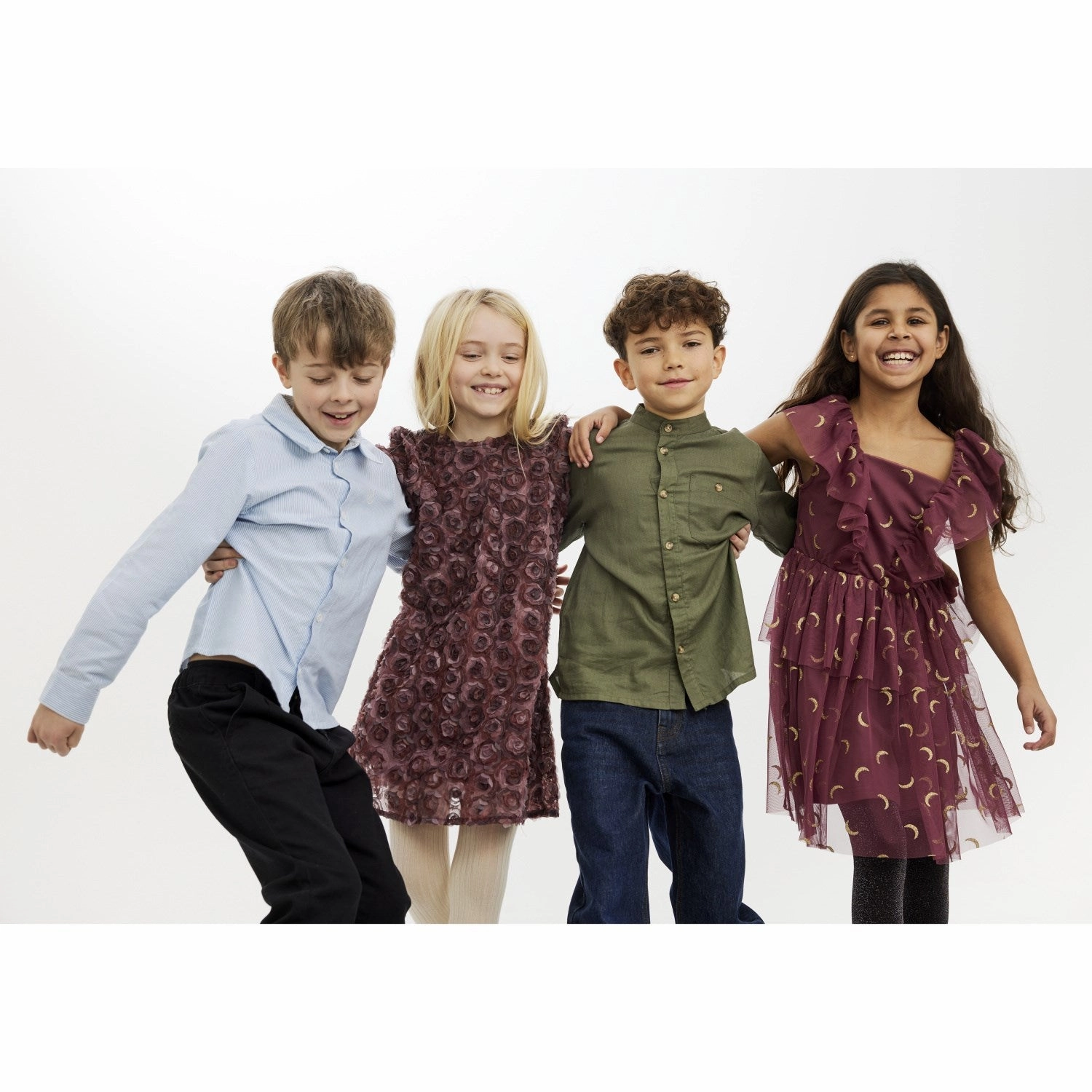 The New Crushed Berry Maddie Hollie Dress Easy Texture