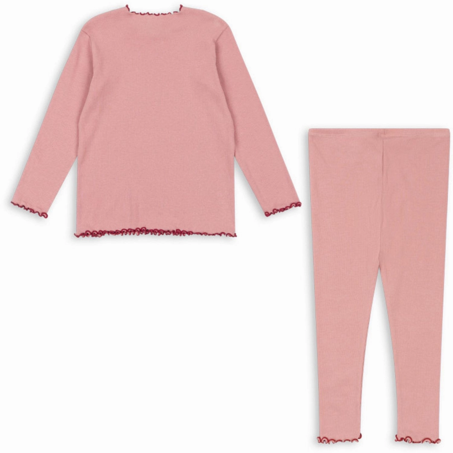 Konges Sl?jd Mellow Rose Rivi Rib Set Ocs Holiday Outfit