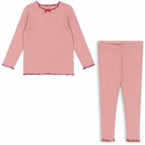 No Chafe Edging Artistic Design Konges Sl?jd Mellow Rose Rivi Rib Set Ocs