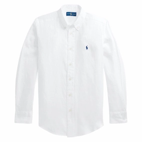 Polo Ralph Lauren Shirt White Iconic look Monochrome Style