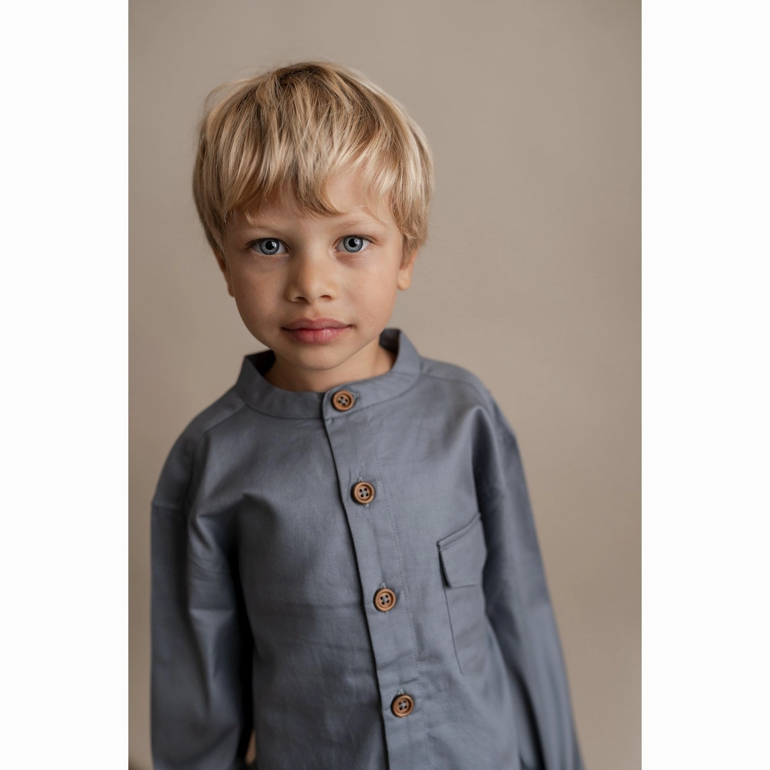 Hanevild Blue Visti Shirt Country Escape