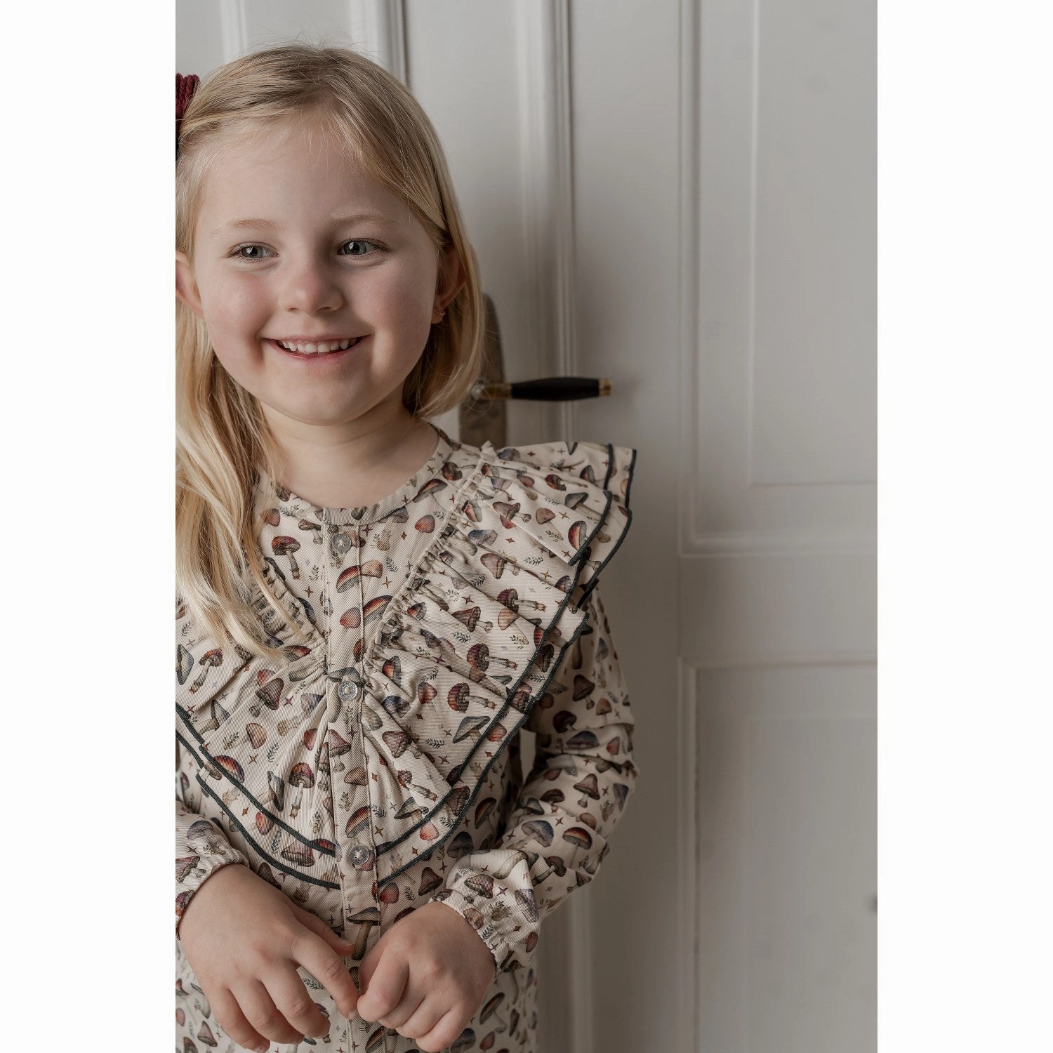 Sophisticated Look City Exploration Hanevild Rainy Mushroom Shirt