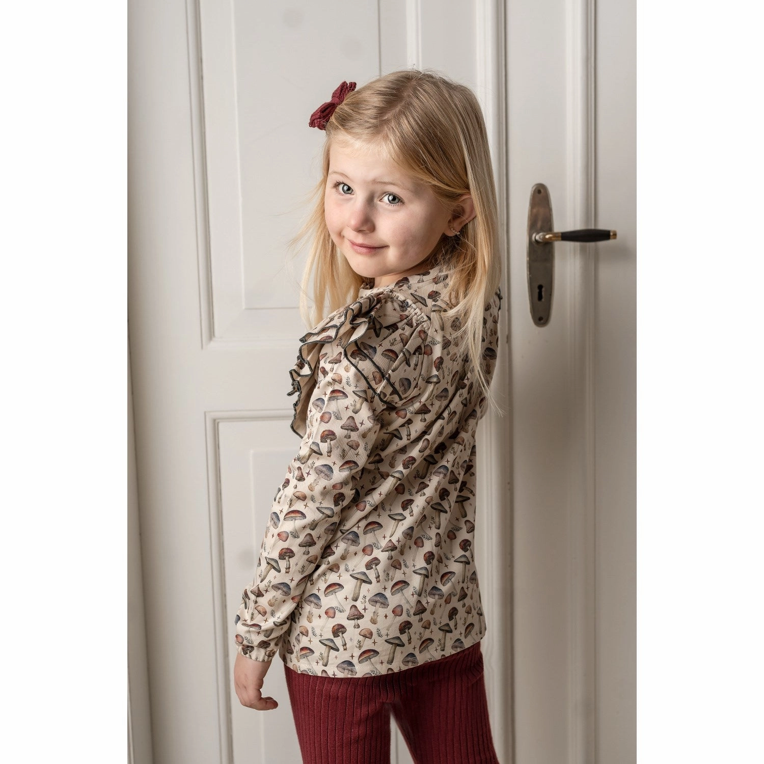 Special Occasion Urban Trend Hanevild Rainy Mushroom Shirt