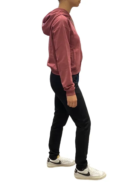 Anti Pilling Fabric Vintage Wash Hangar93 Pantalone in Felpa Brusched Z829D NRO01 nero