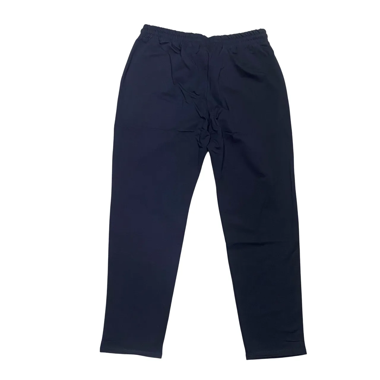 Hangar93 pantalone sportivo da uomo largo al fondo in cotne jersey z225U BLU01 blu WaterproofTechnology