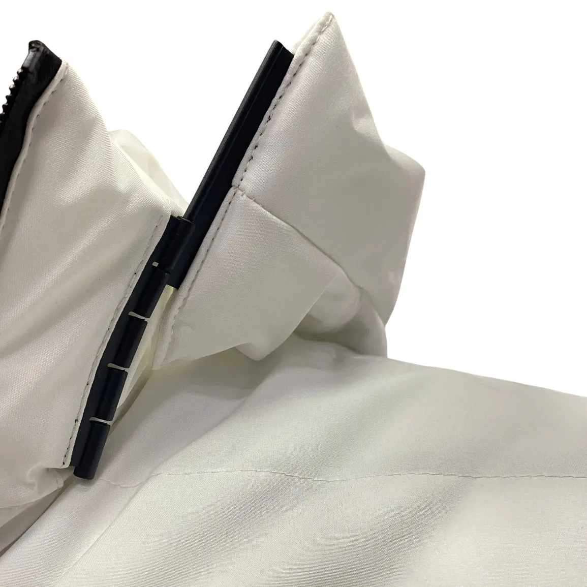 Strategy Happer giubbotto da uomo con cappuccio staccabile 10330-142 bianco