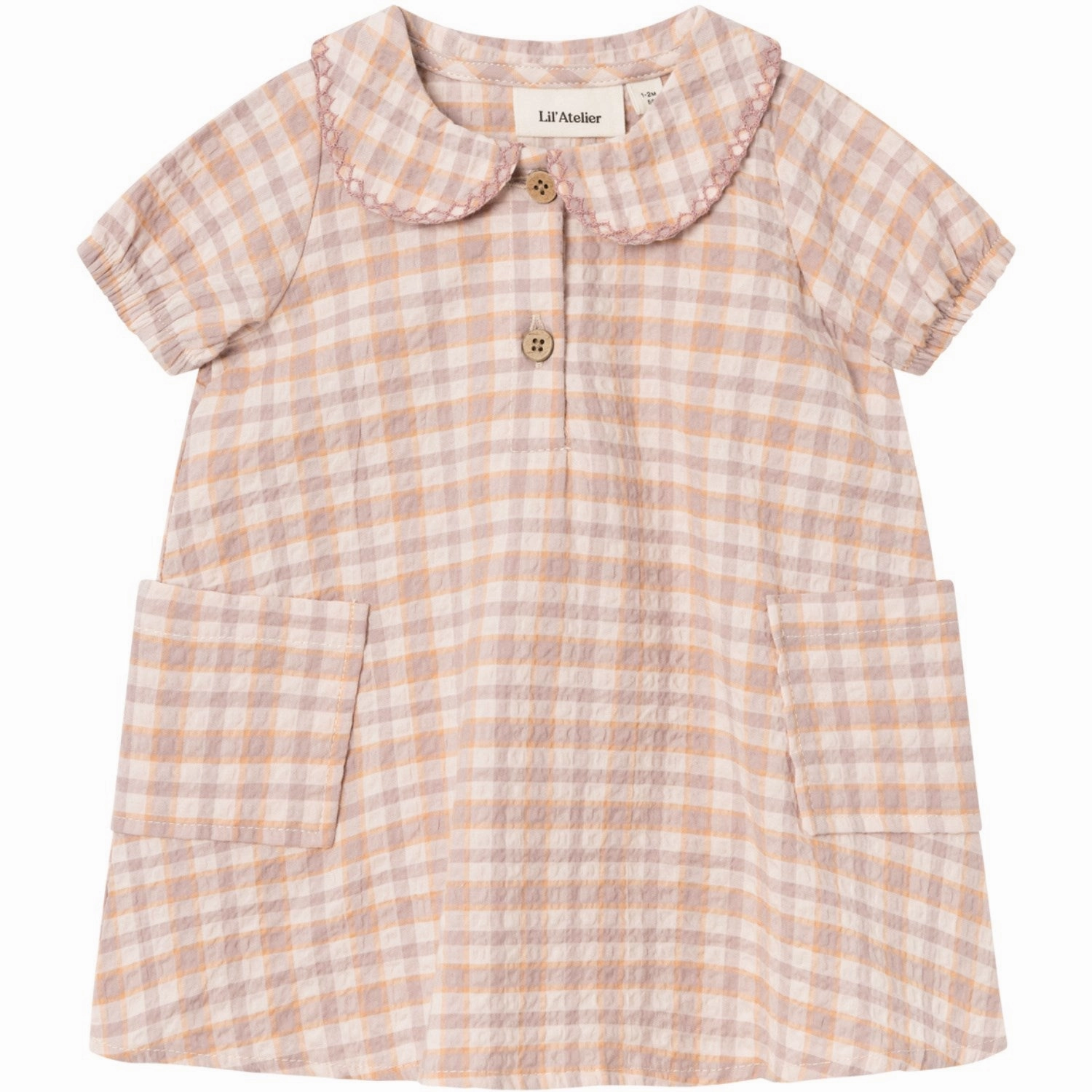 Glam Feel Lil'atelier shell haloma loose body dress