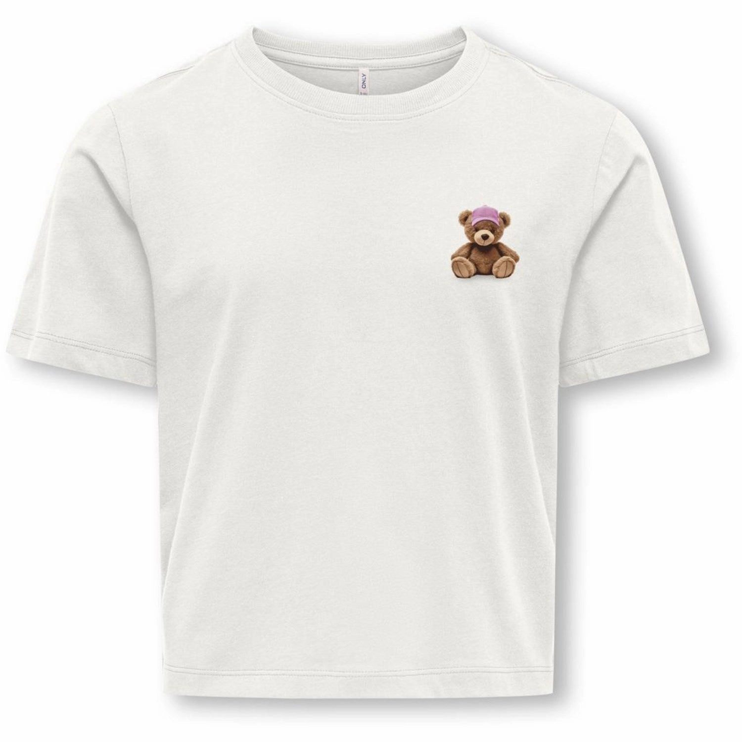 kids ONLY Cloud Dancer Teddy Cap Kogrex S/S Printed Top Jrs On-the-Go Comfort