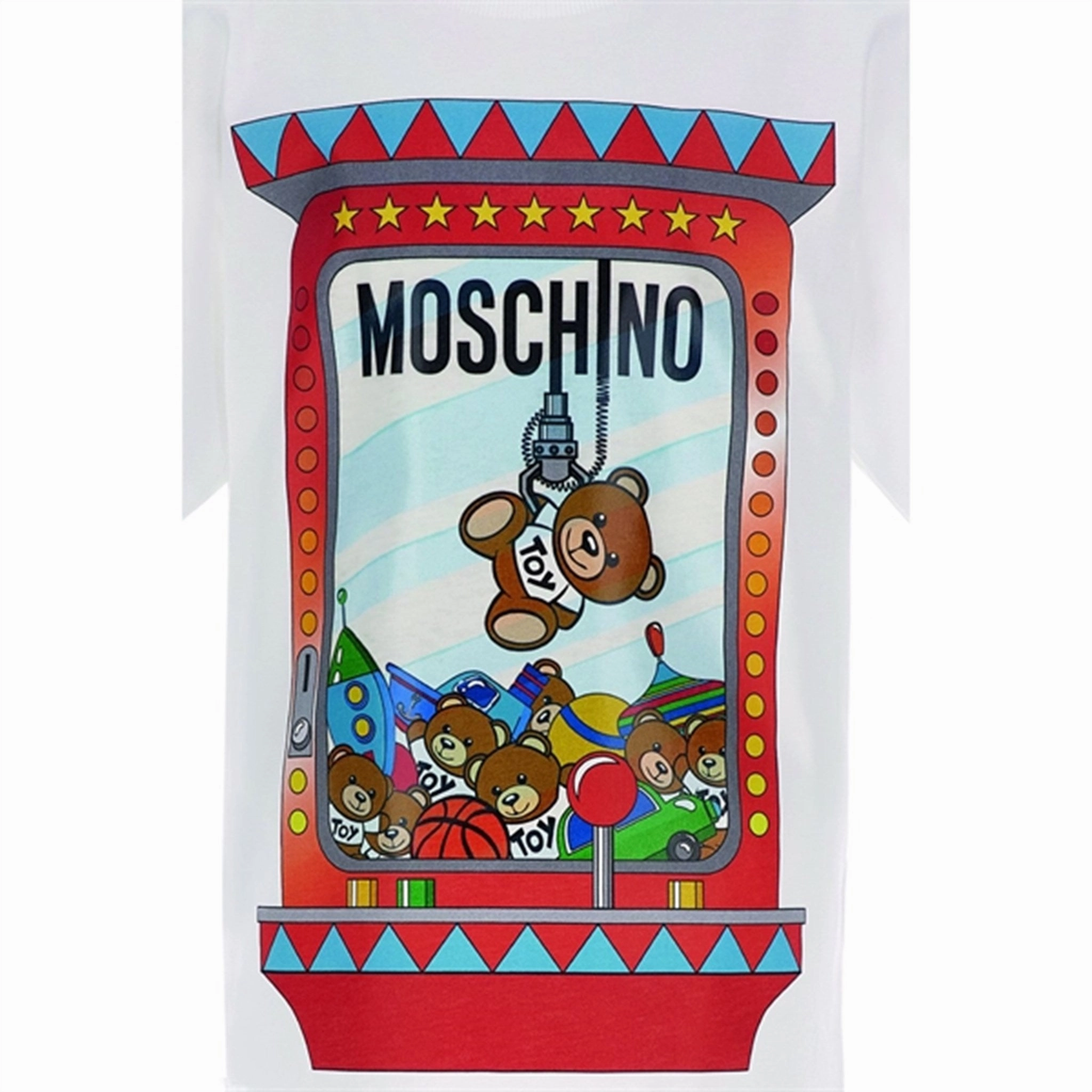 Moschino Optical White T-Shirt Maxi Kids clothing Layering Options