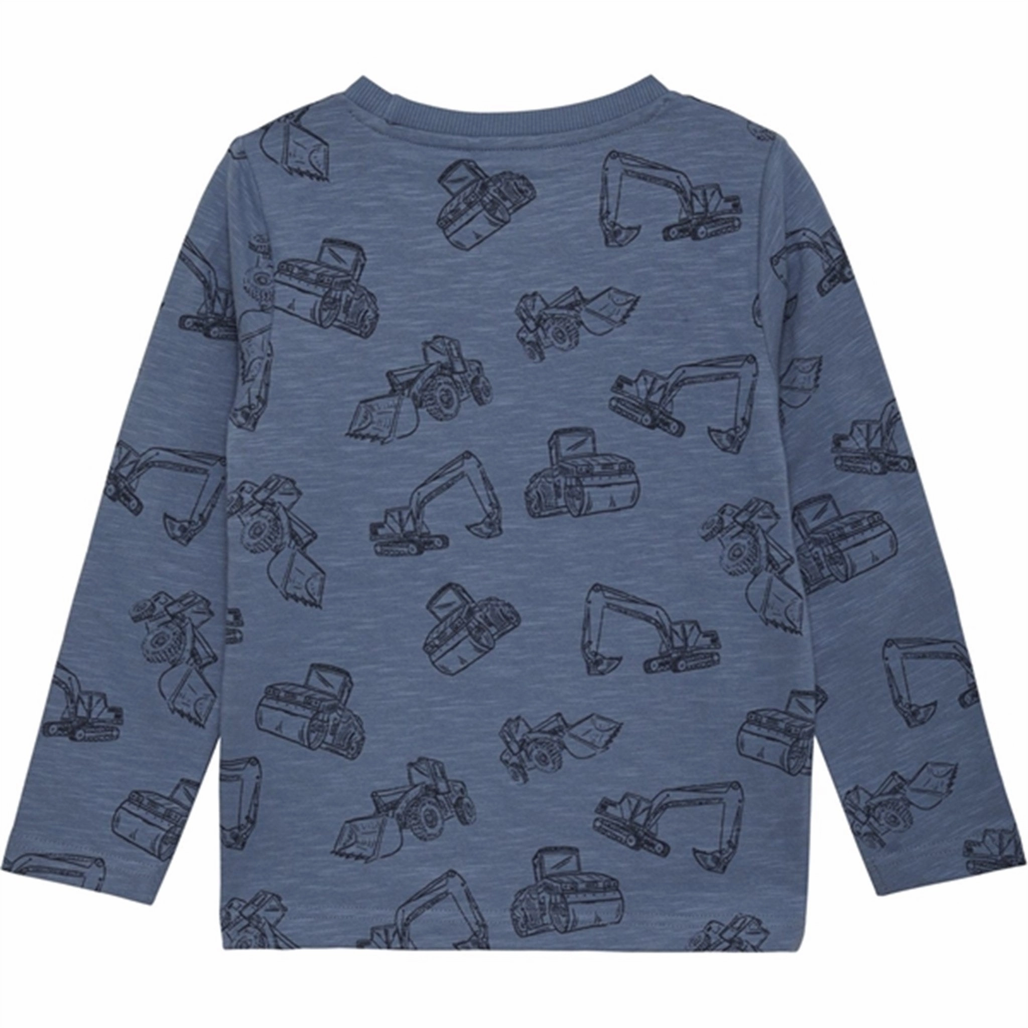 Minymo China Blue Bluse AOP Picnic Outfit