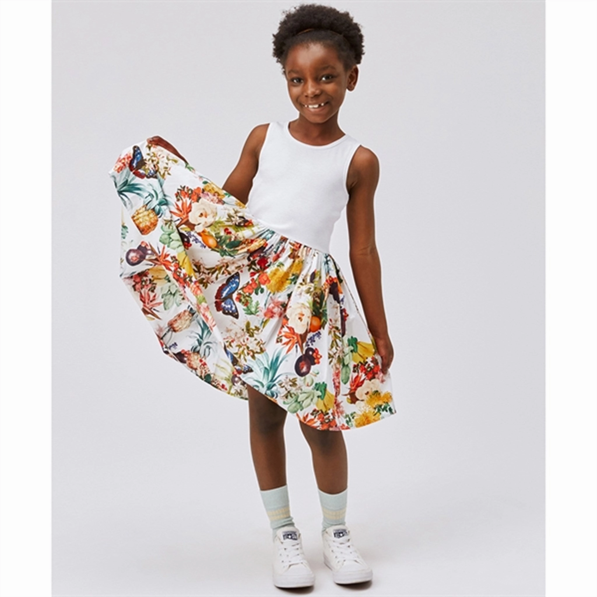 Molo Tropical Cassandra Dress Jewel Tones