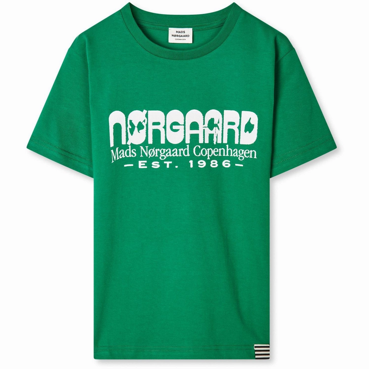 Mads N?rgaard Verdant Green Printed Tee Thorlino Tee spring fashion