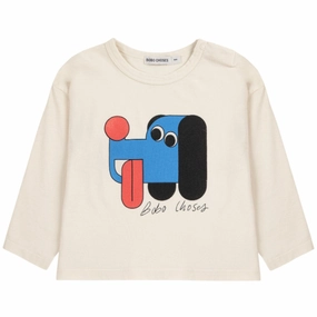 Polished Look Festival Fashion Bobo Choses White Doggy Mate T-Shirt