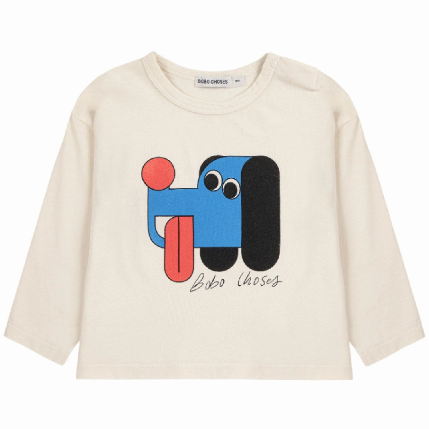 Polished Look Festival Fashion Bobo Choses White Doggy Mate T-Shirt