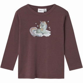 All-Purpose Wear Name It Sparrow Willitus Wool Blouse Noos