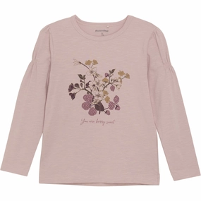 Relaxed Comfort Morning Comfort Minymo Pale Mauve Blouse