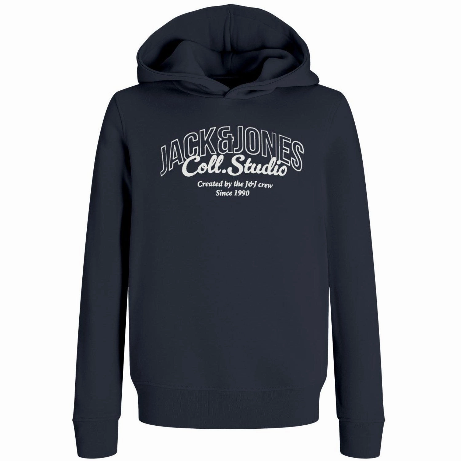Jack & Jones Junior Sky Captain Big Print Jjmakoto Sweat Hood Jnr Odor Resistant Technology