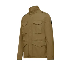 Bomboogie Giacca da uomo multitasche in popeline di cotone GM7788TCTI4 03 sabbia Protective Padding