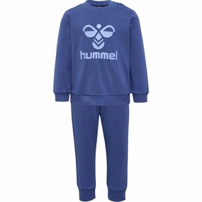Customizable Hummel Dark Denim Arine Sweat Set
