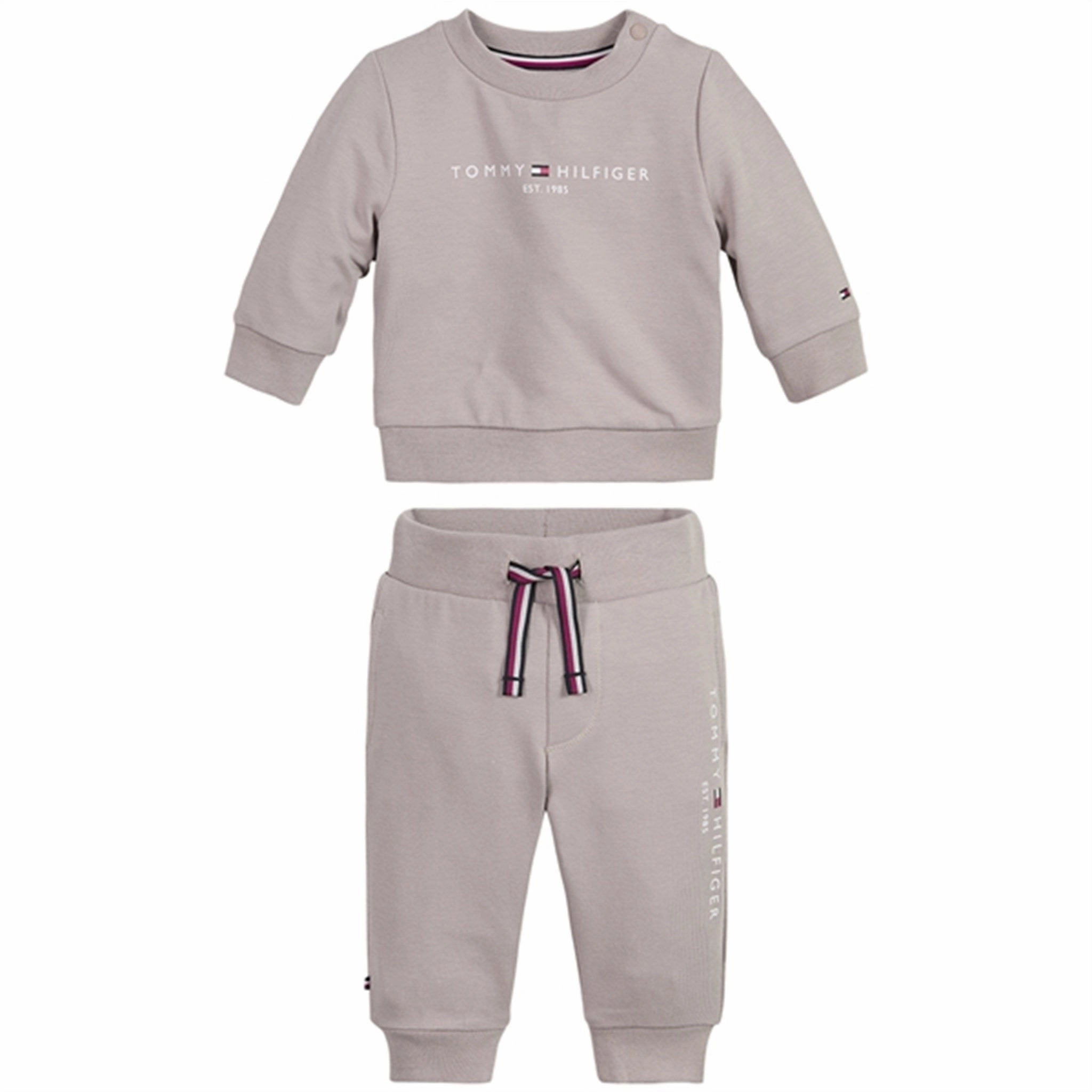 Tommy Hilfiger Baby Essential Sweatsuit Brandons Stone resin wallet