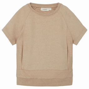 Lil'Atelier Croissant Daylin Loose Sweat T-Shirt Relaxed Comfort Look
