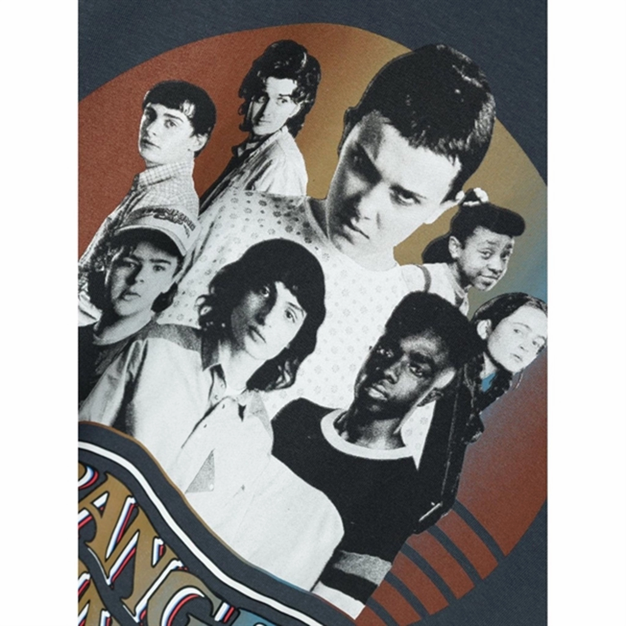 Name it India Ink Fritz Stranger Things T-Shirt Minimalist Look sporty wear