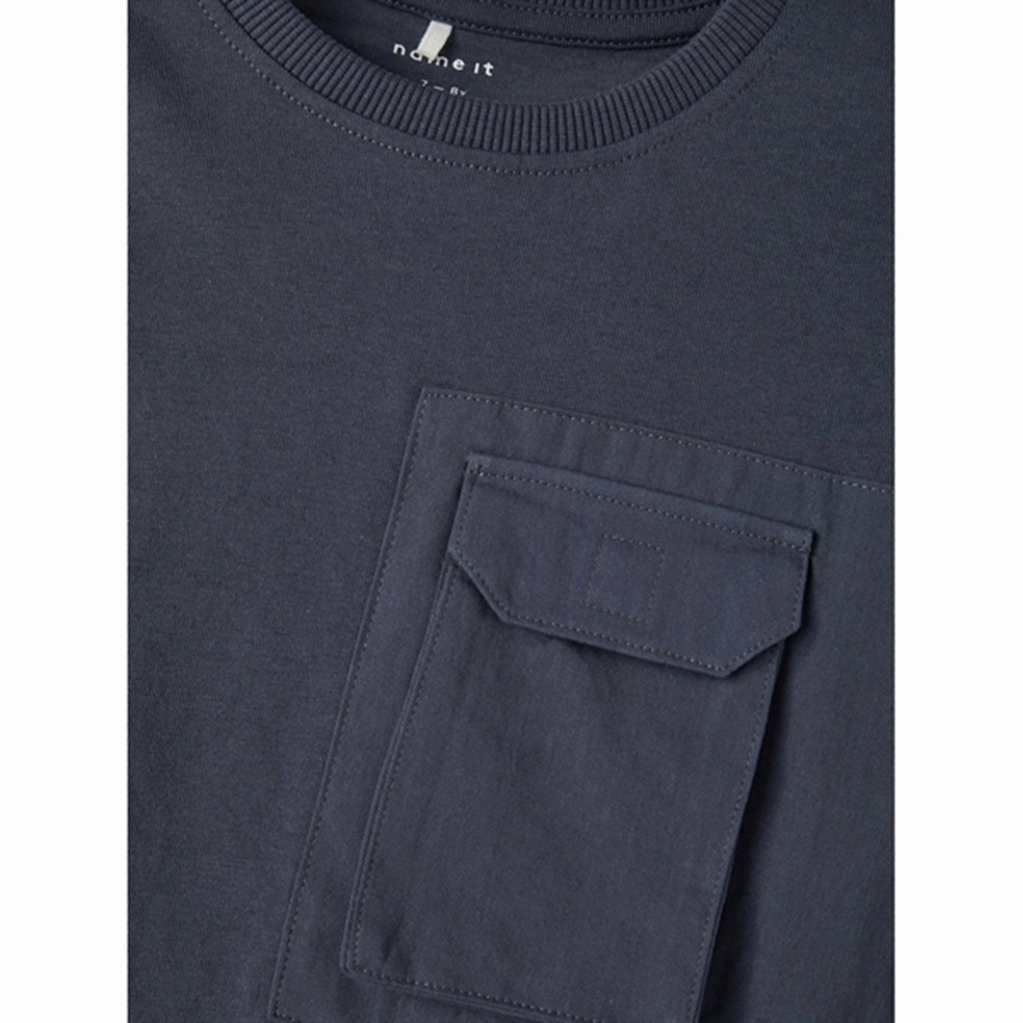 Name it India Ink Omelet Blouse Thermal Regulation Fabric Recycled Polyester Blend