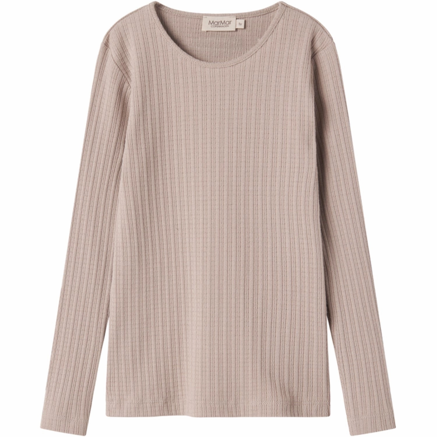 MarMar Modal Pointelle Rib Soft Beige Tamra Blouse Easy Care Material