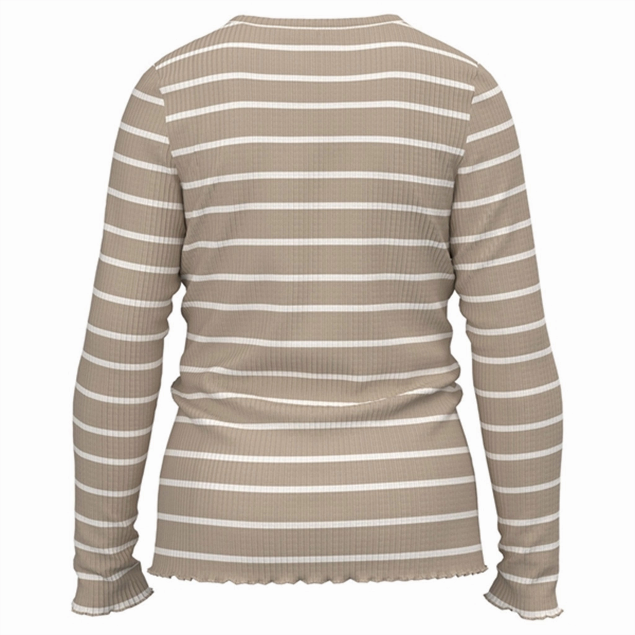 Polished Placket Tailored Style Name it Humus Vemma Slim Blouse