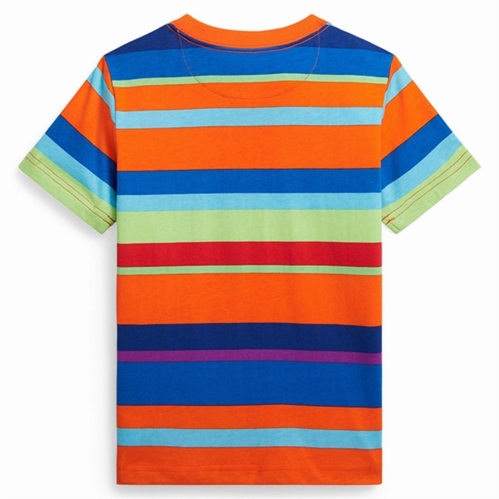 Polo Ralph Lauren T-Shirt Sailing Orange Multi Easy Layer Informal charm