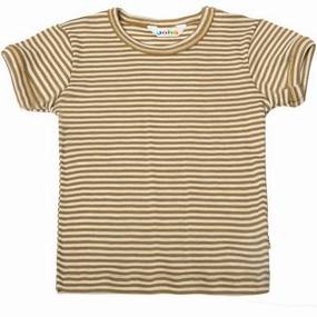 Joha Wool Khaki Blouse Tagless Comfort