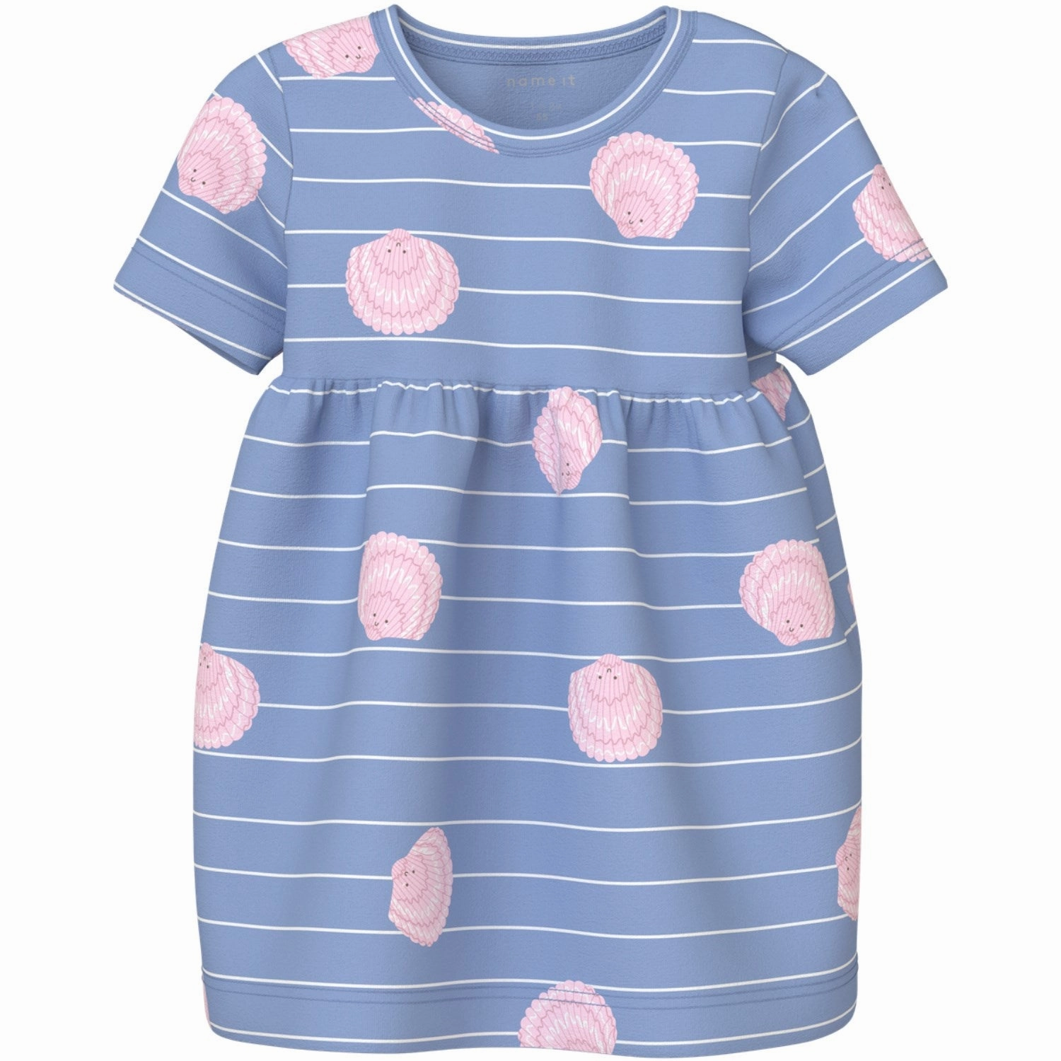 Name It Serenity Seashells Vandora Dress Soft Contour Button-Cuff