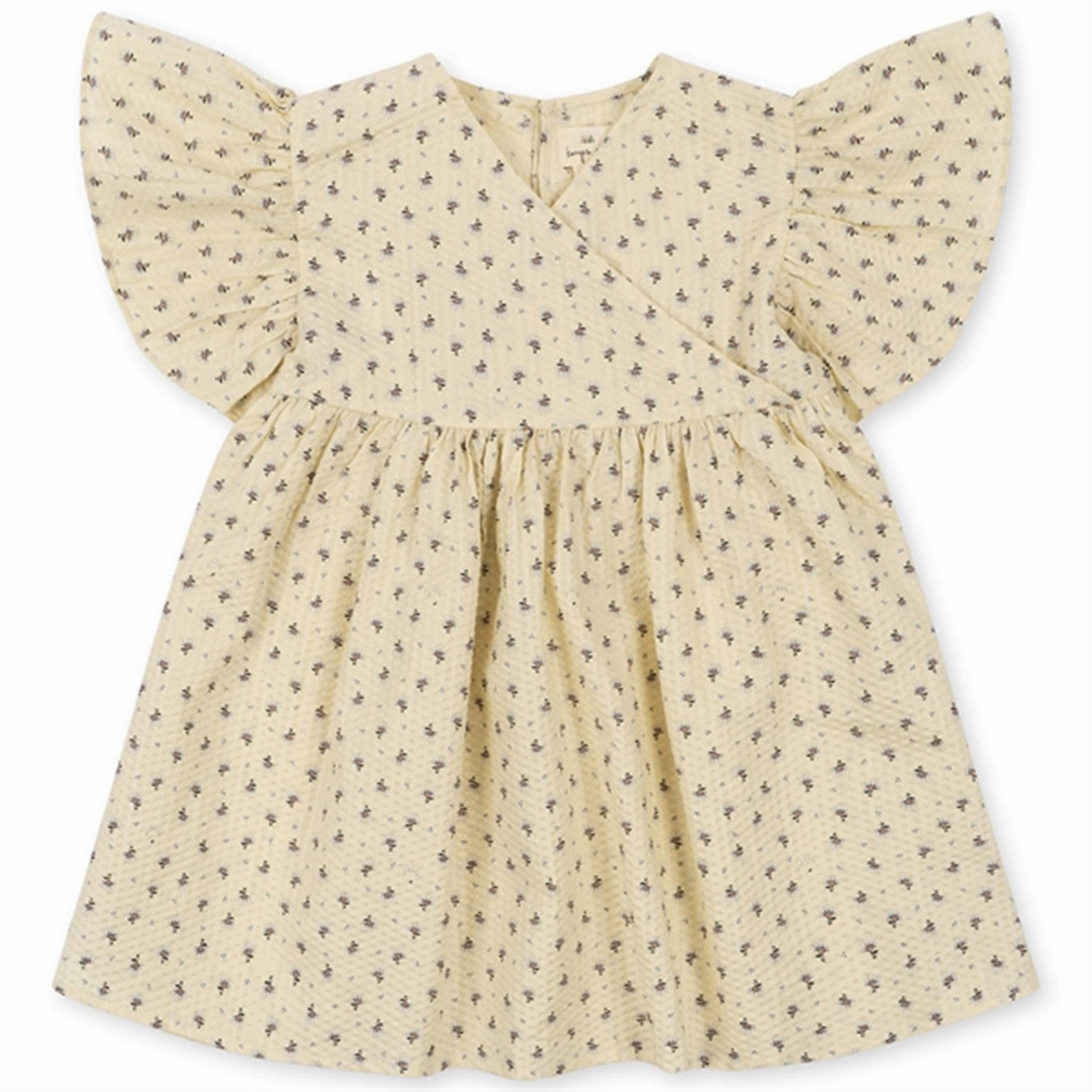 Konges Sl?jd Point Bleu Bitsy Wrap Dress Jewel Tones Muted Tones