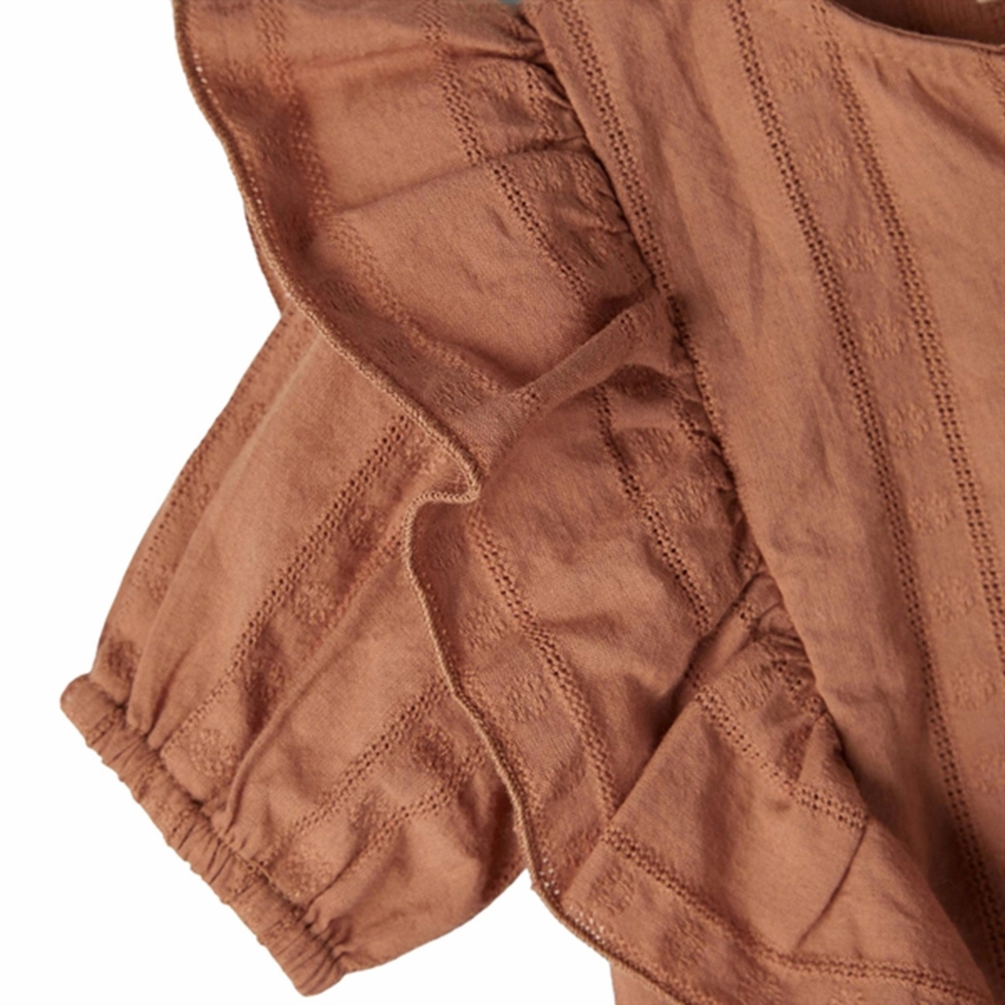 Lil' Atelier Mocha Mousse Hunja Shirt Streetwear Stretchable Material