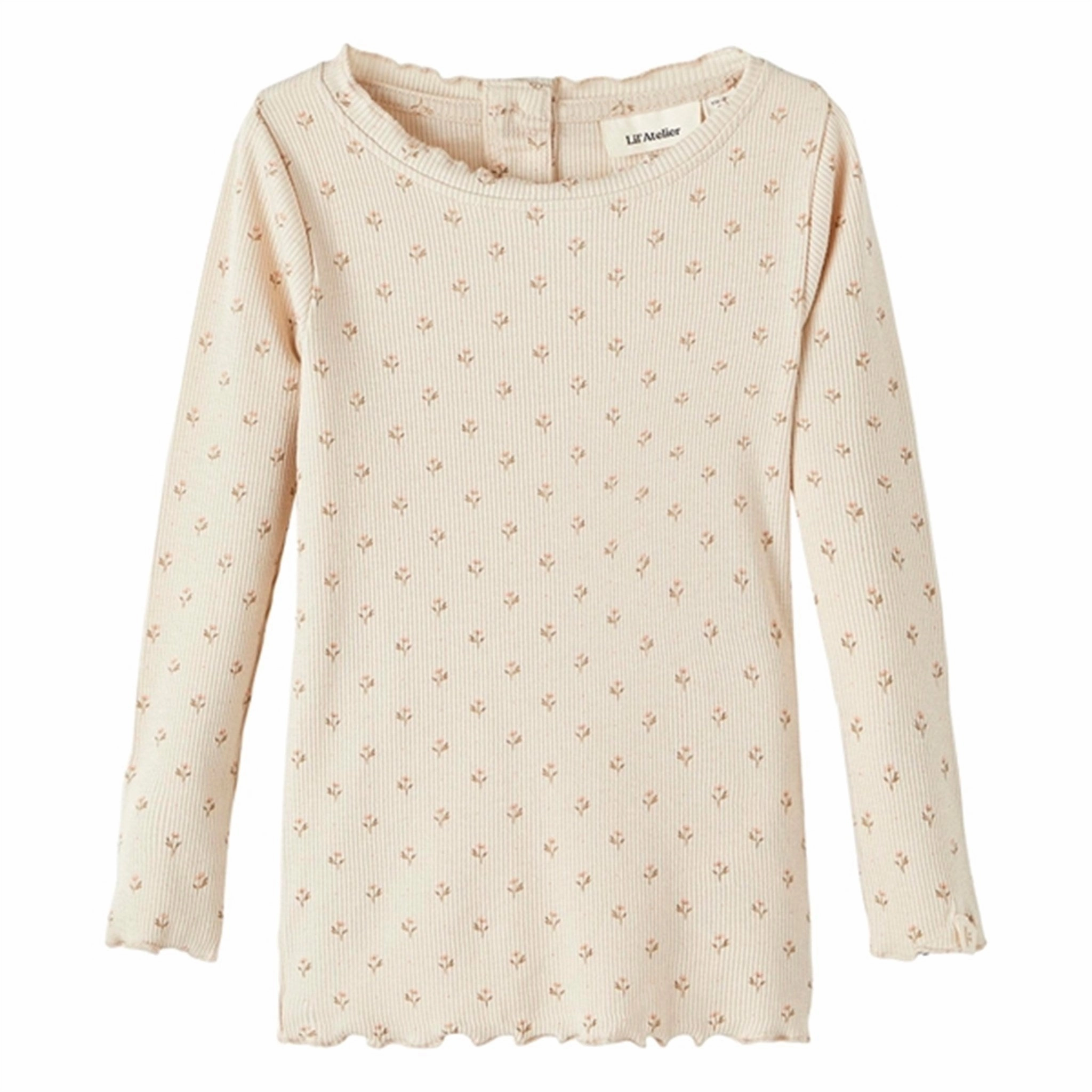 Lil' Atelier Fog Gago Slim Blouse Functional Design