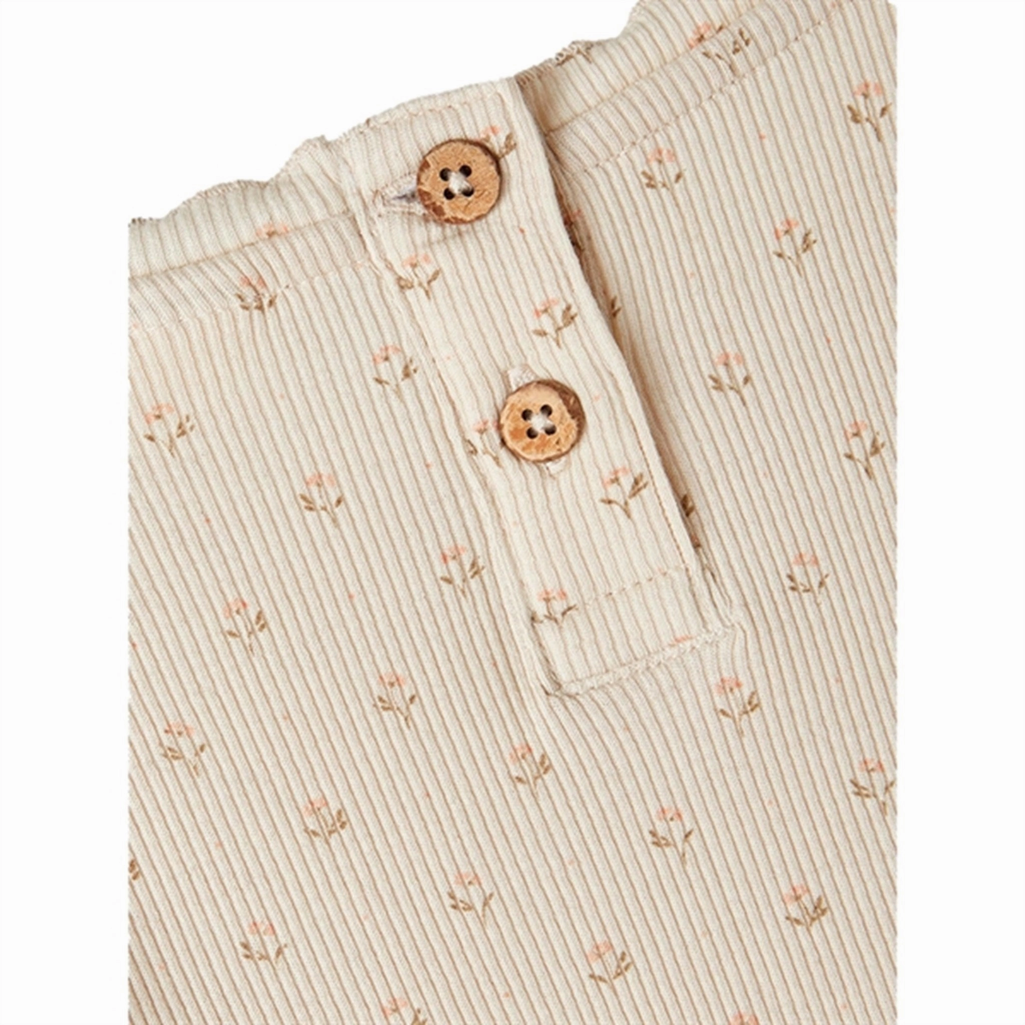 Lil' Atelier Fog Gago Slim Blouse Seamless Shoulder Construction