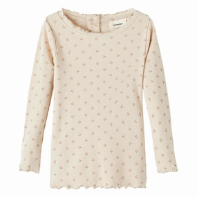 All Day Comfort Tech Camouflage Print Lil' Atelier Fog Gago Slim Blouse